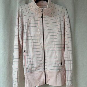 lululemon Zip-Up Jacket - Pink/Gray